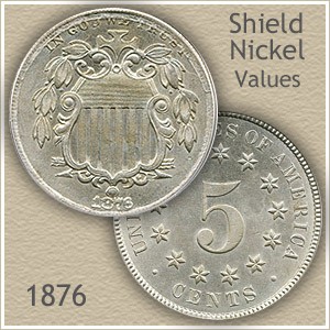 Uncirculated 1876 Nickel Value