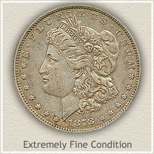 1878 Morgan Silver Dollar Extremely Fine Condition