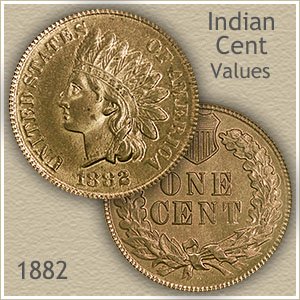 Uncirculated 1882 Indian Head Penny