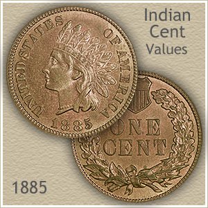 Uncirculated 1885 Indian Head Penny