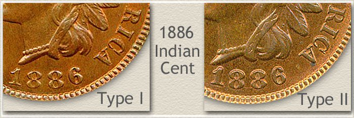 1886 Indian Penny Variety