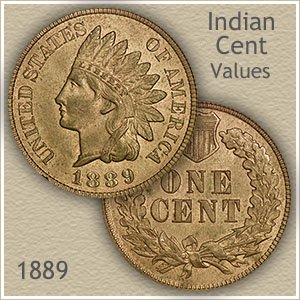 Uncirculated 1889 Indian Head Penny
