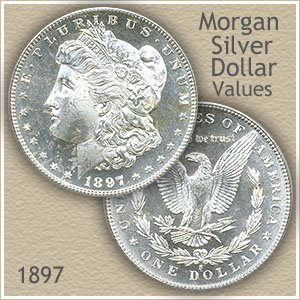 Uncirculated 1897 Morgan Silver Dollar Value