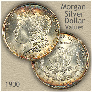 Uncirculated 1900 Morgan Silver Dollar Value