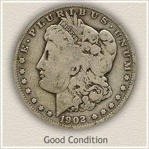 1902 Morgan Silver Dollar Good Condition