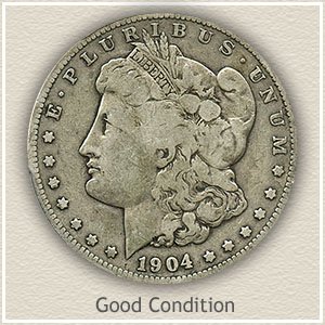 1904 Morgan Silver Dollar Good Condition