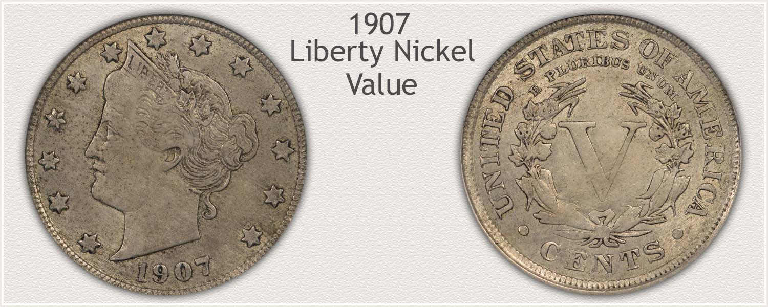 1907 Liberty Nickel Representing Collectible Quality