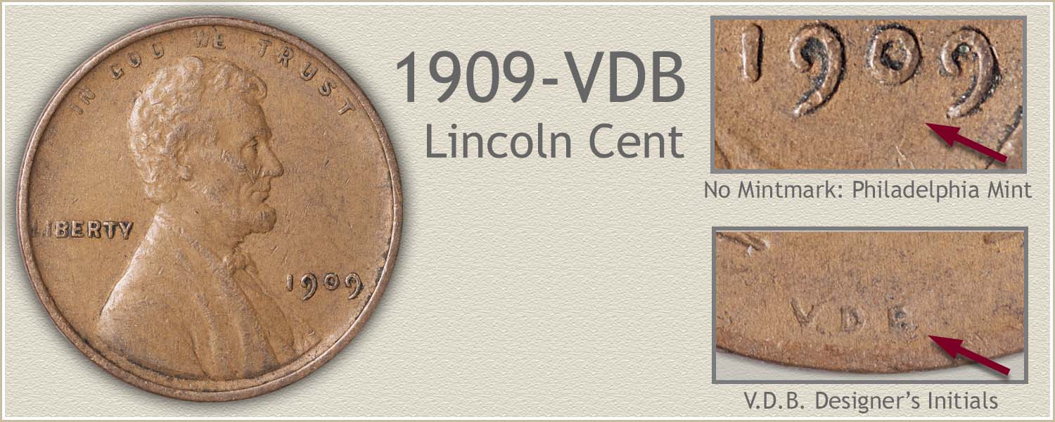 1909-VDB Lincoln Penny