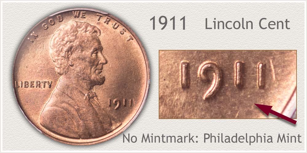 1911 Lincoln Penny