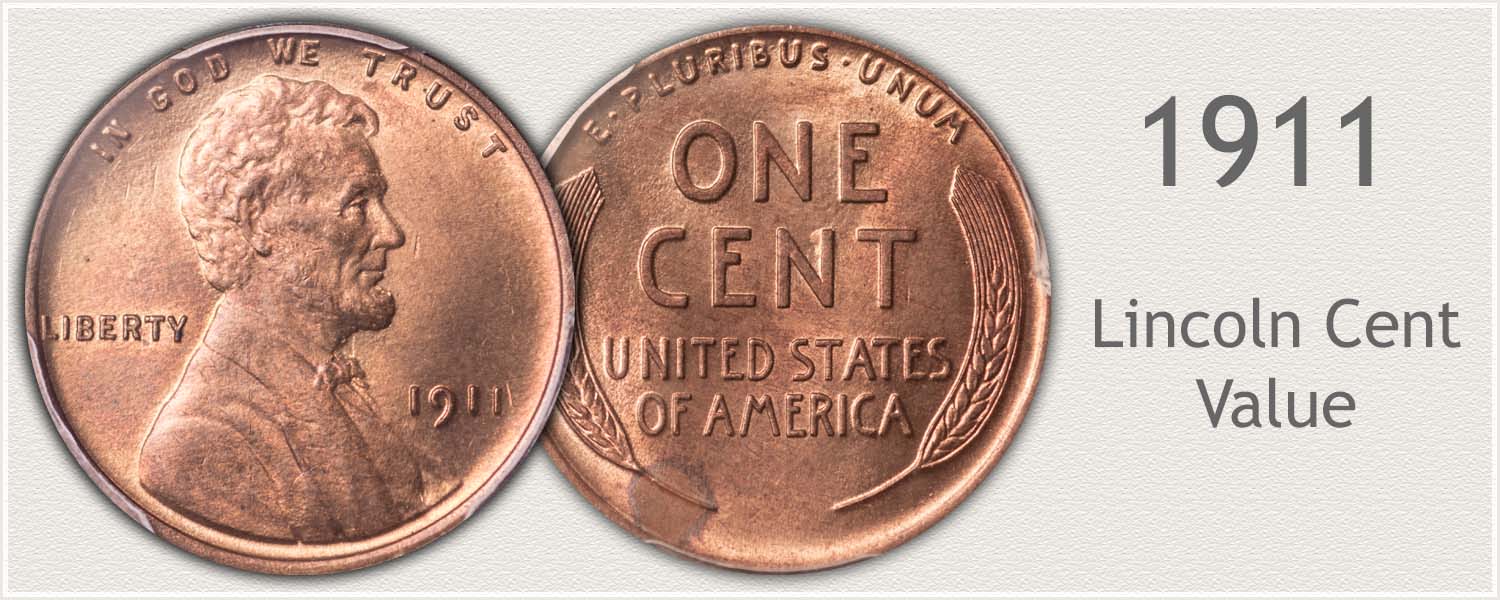 1911 Lincoln Wheat Penny