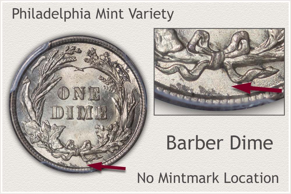 1911 Barber Dime