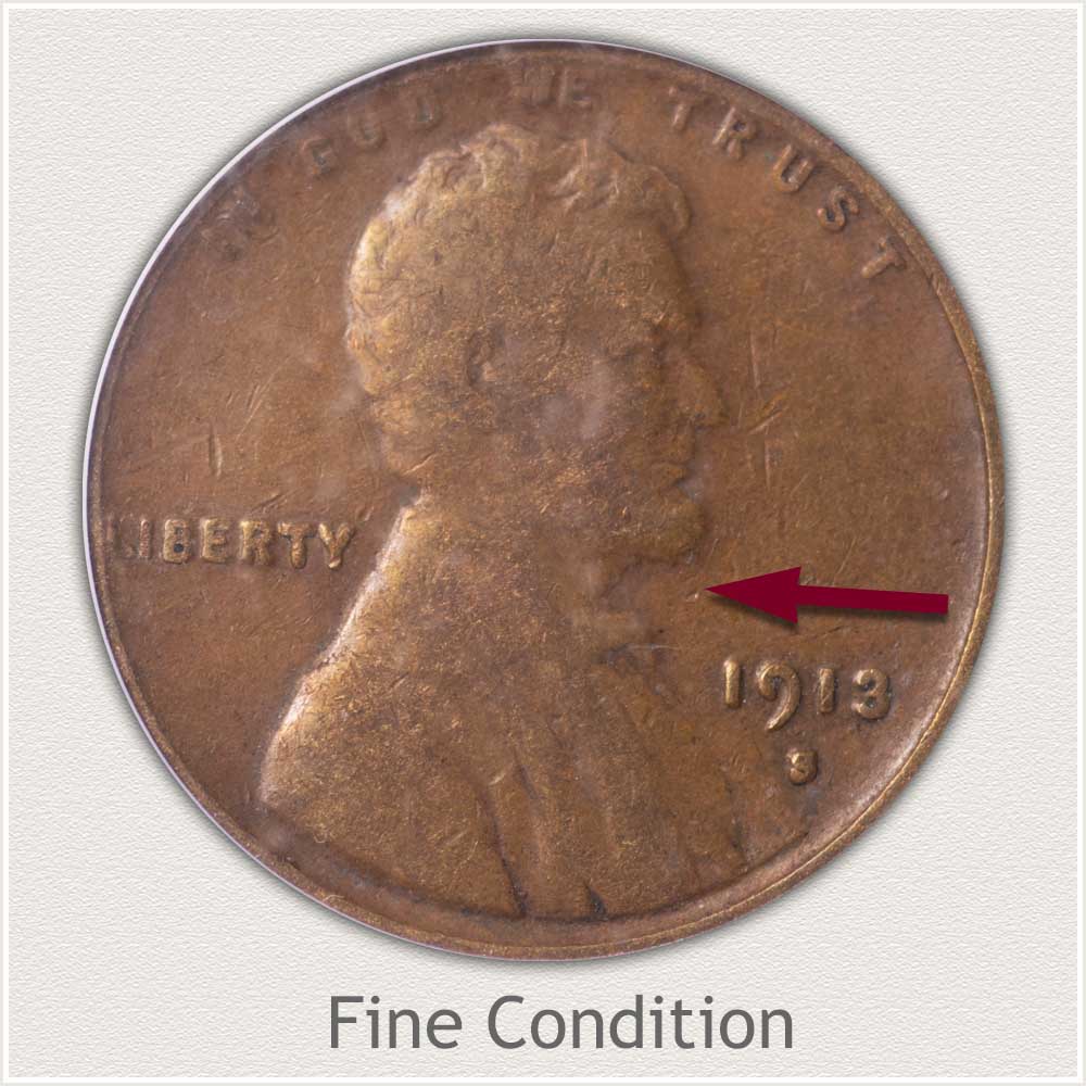 Fine Grade Lincoln Penny