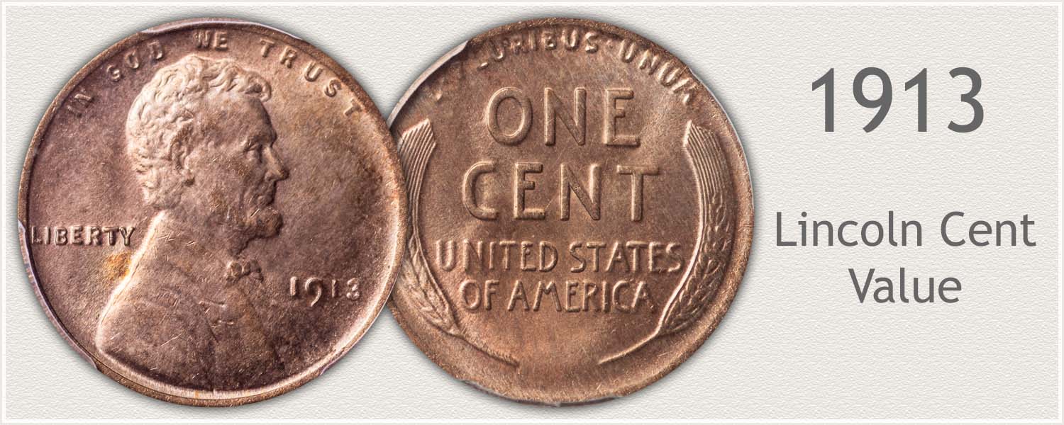 1913 Lincoln Wheat Penny