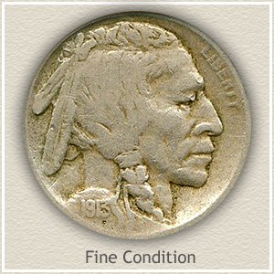 1913 Nickel Fine Condition