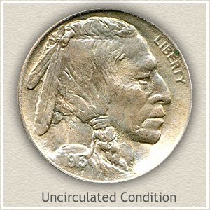 1913 Nickel Uncirculated Condition