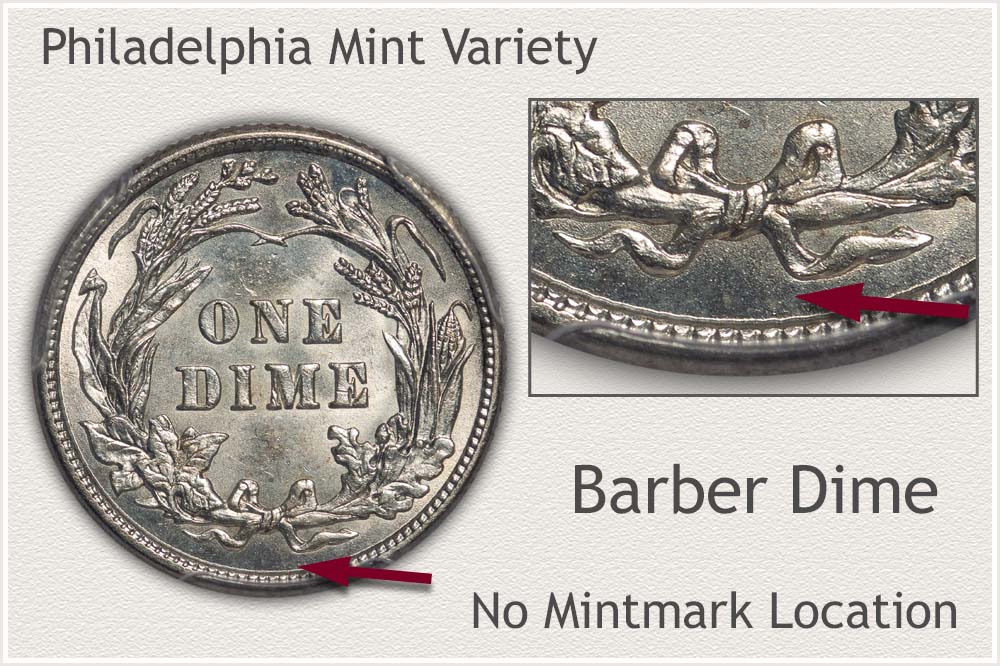 1913 Barber Dime