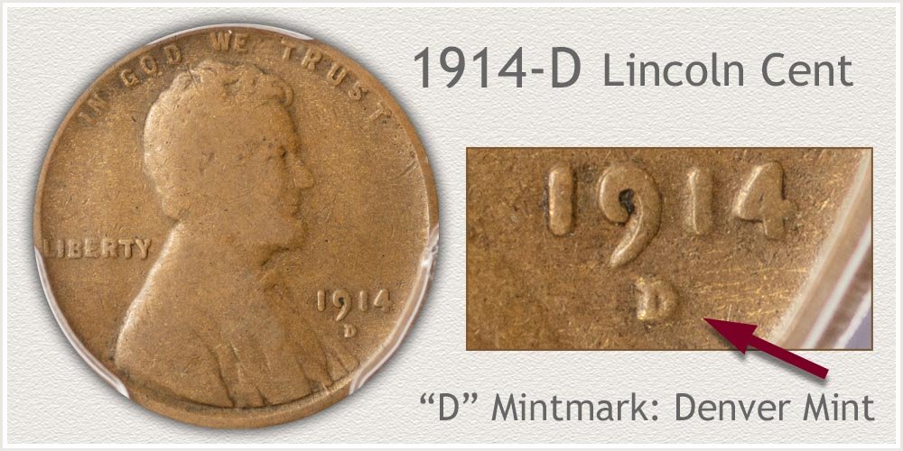 1914-D Lincoln Penny