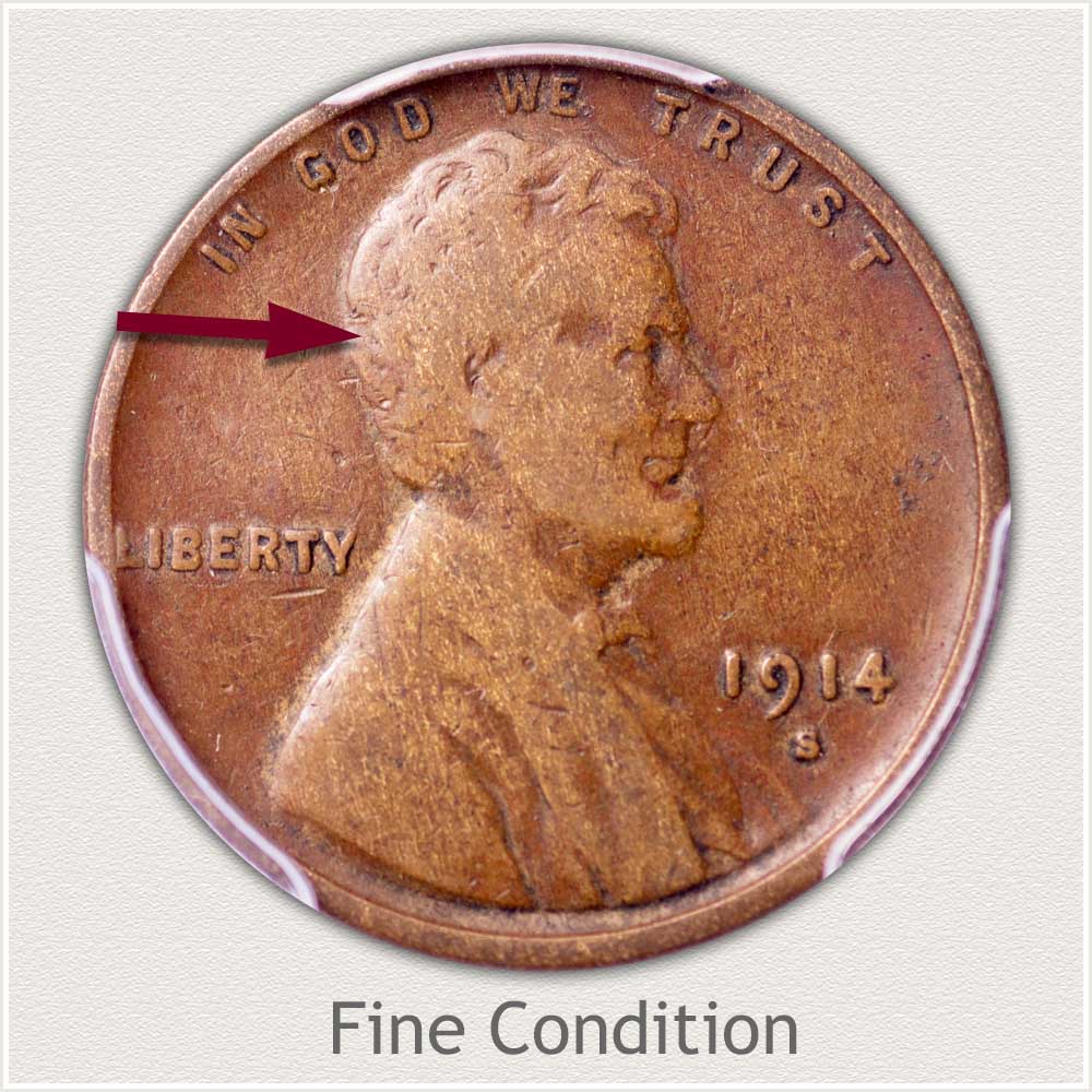 Fine Grade Lincoln Penny