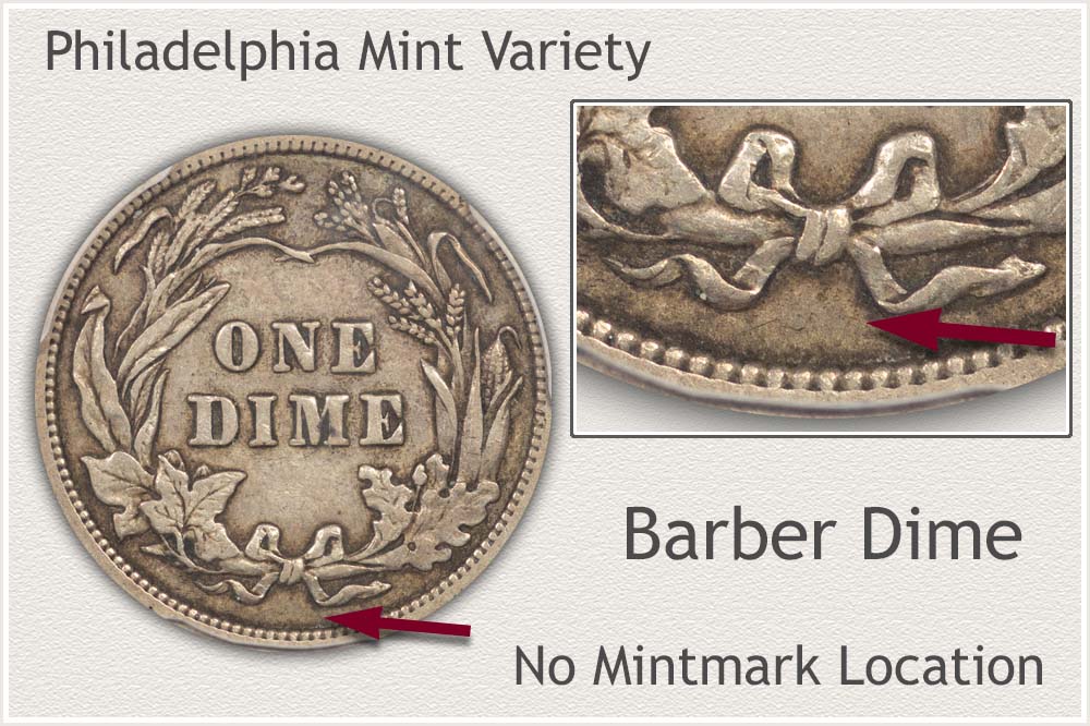 1914 Barber Dime