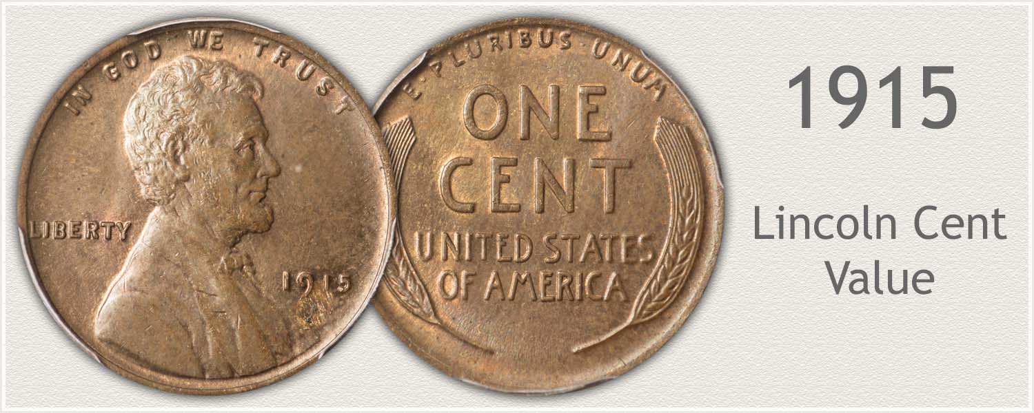 1915 Lincoln Wheat Penny