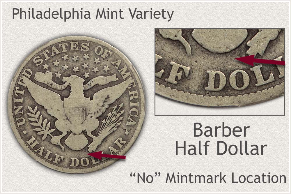 1915 Barber Half Dollar