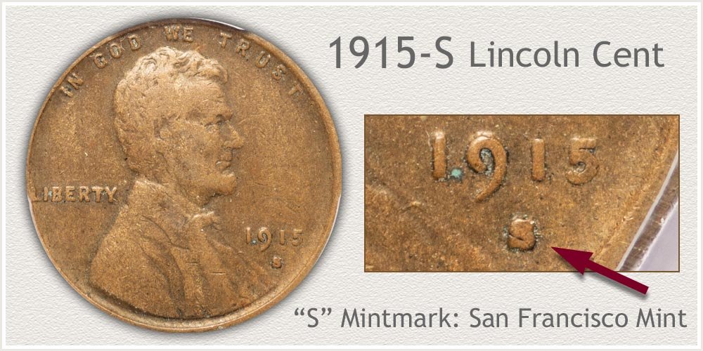 1915-S Lincoln Penny