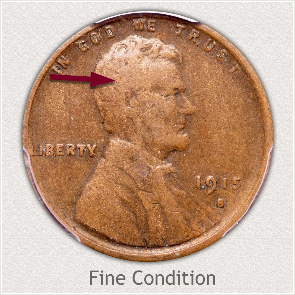 Fine Grade Lincoln Penny