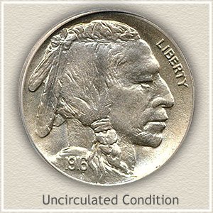 1916 Nickel Uncirculated Condition