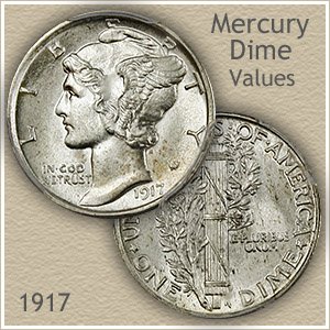 Uncirculated 1917 Dime