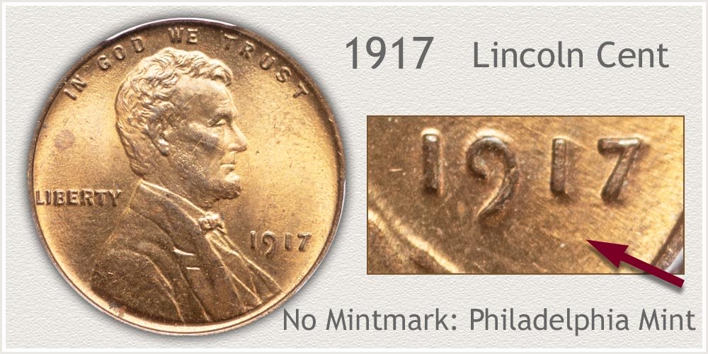 1917 Lincoln Penny