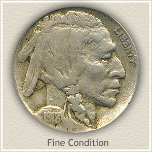 1918 Nickel Fine Condition