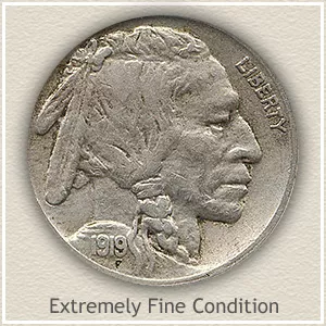 1919 Nickel Extremely Fine Condition