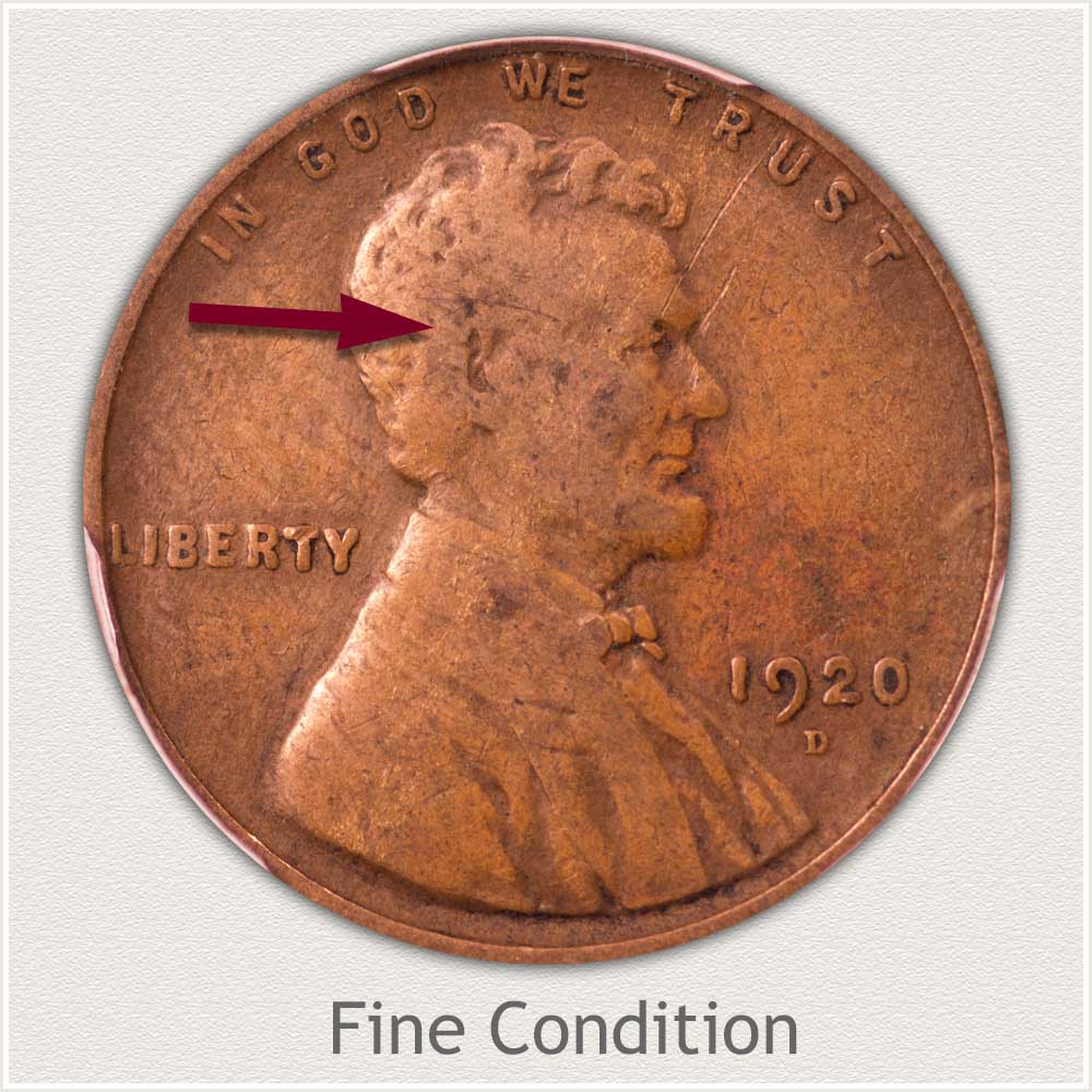 Fine Grade Lincoln Penny