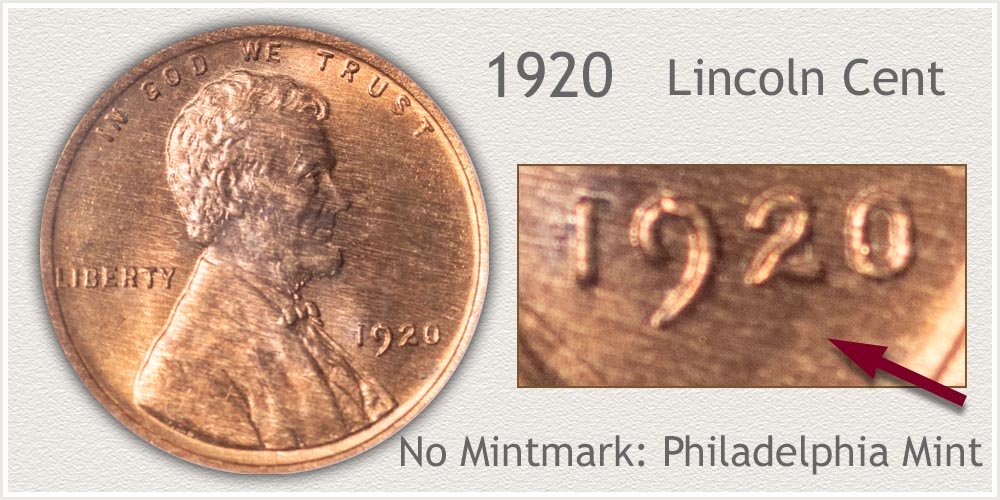1920 Lincoln Penny