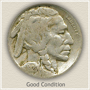 1920 Nickel Good Condition