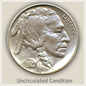 1920 Nickel Uncirculated Condition