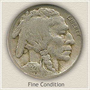 1921 Nickel Fine Condition