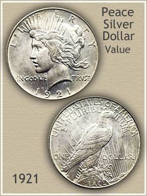 1921 Peace Silver Dollar Value | Discover Their Worth
