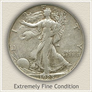 1923 Half Dollar Extremely Fine Condition