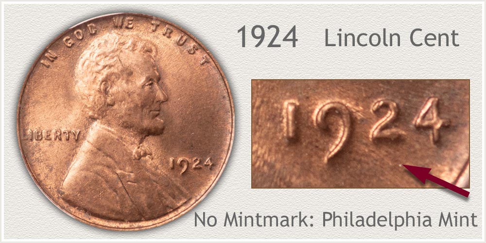 1924 Lincoln Penny