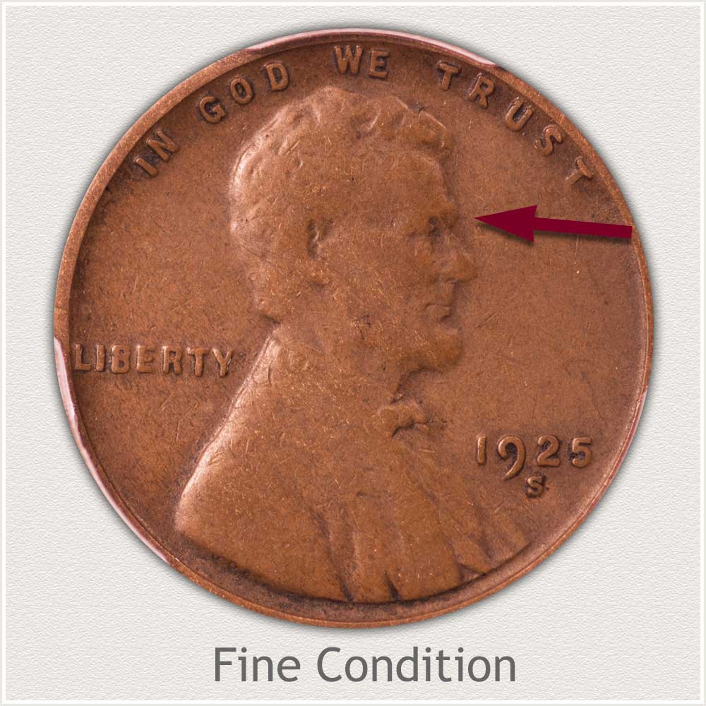 Fine Grade Lincoln Penny