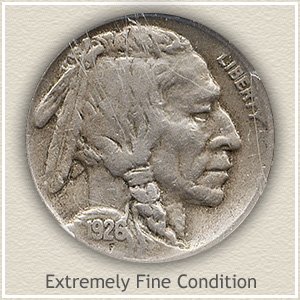 1926 Nickel Extremely Fine Condition