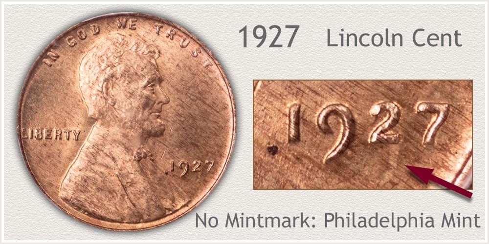 1927 Lincoln Penny