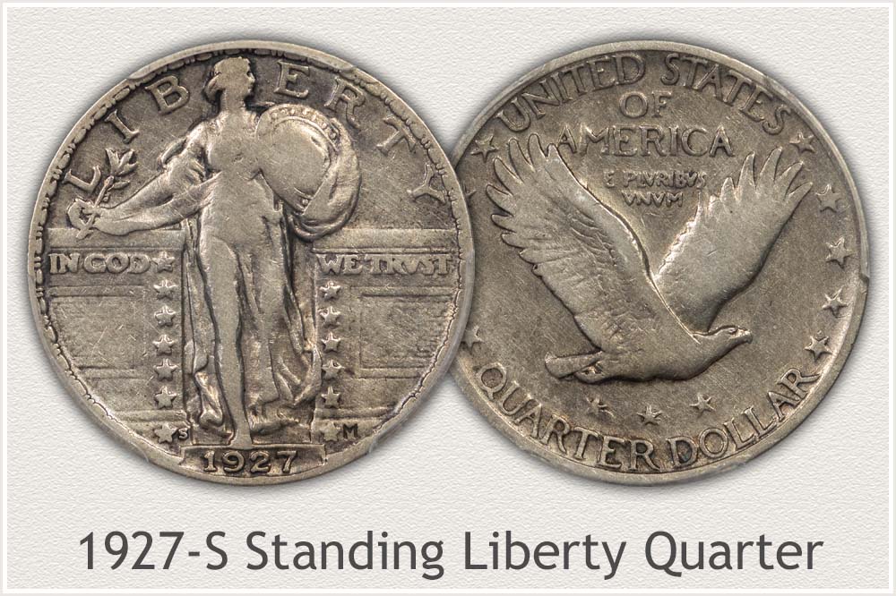 1927-S Standing Liberty Quarter