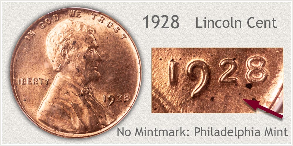 1928 Lincoln Penny