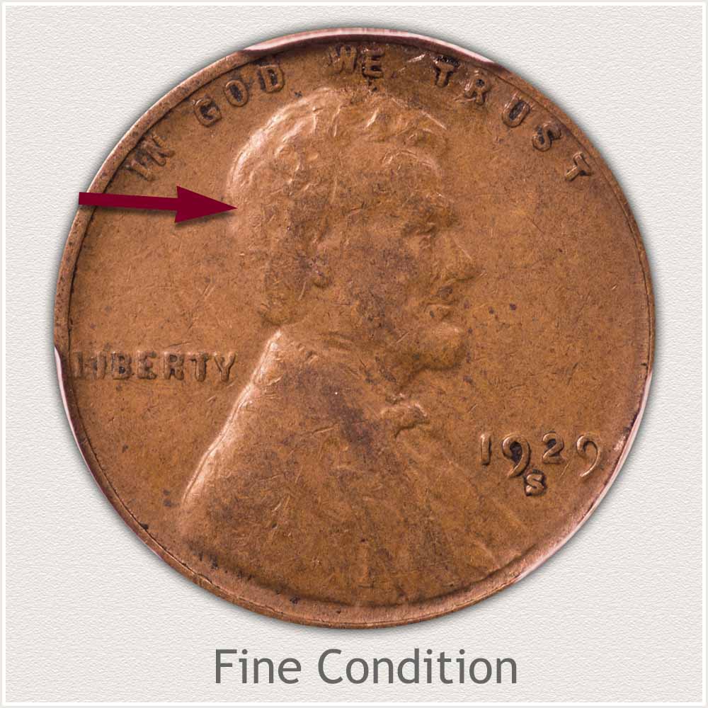 Fine Grade Lincoln Penny