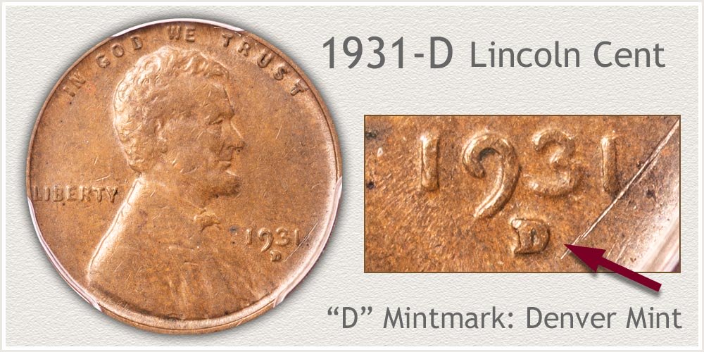 1931-D Lincoln Penny