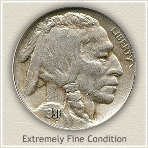 1931 Nickel Extremely Fine Condition