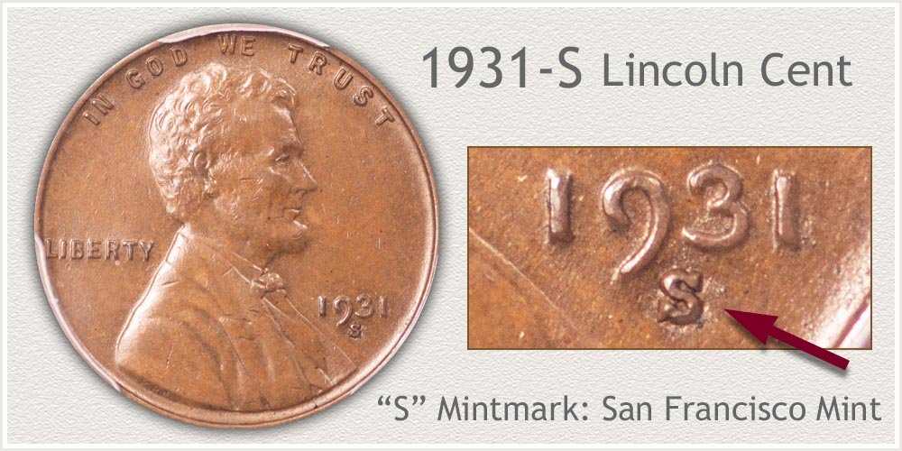1931-S Lincoln Penny