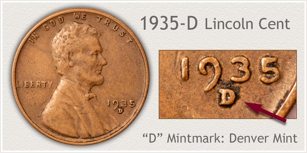 1935-D Lincoln Penny